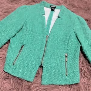 Mint green stoosh blazer